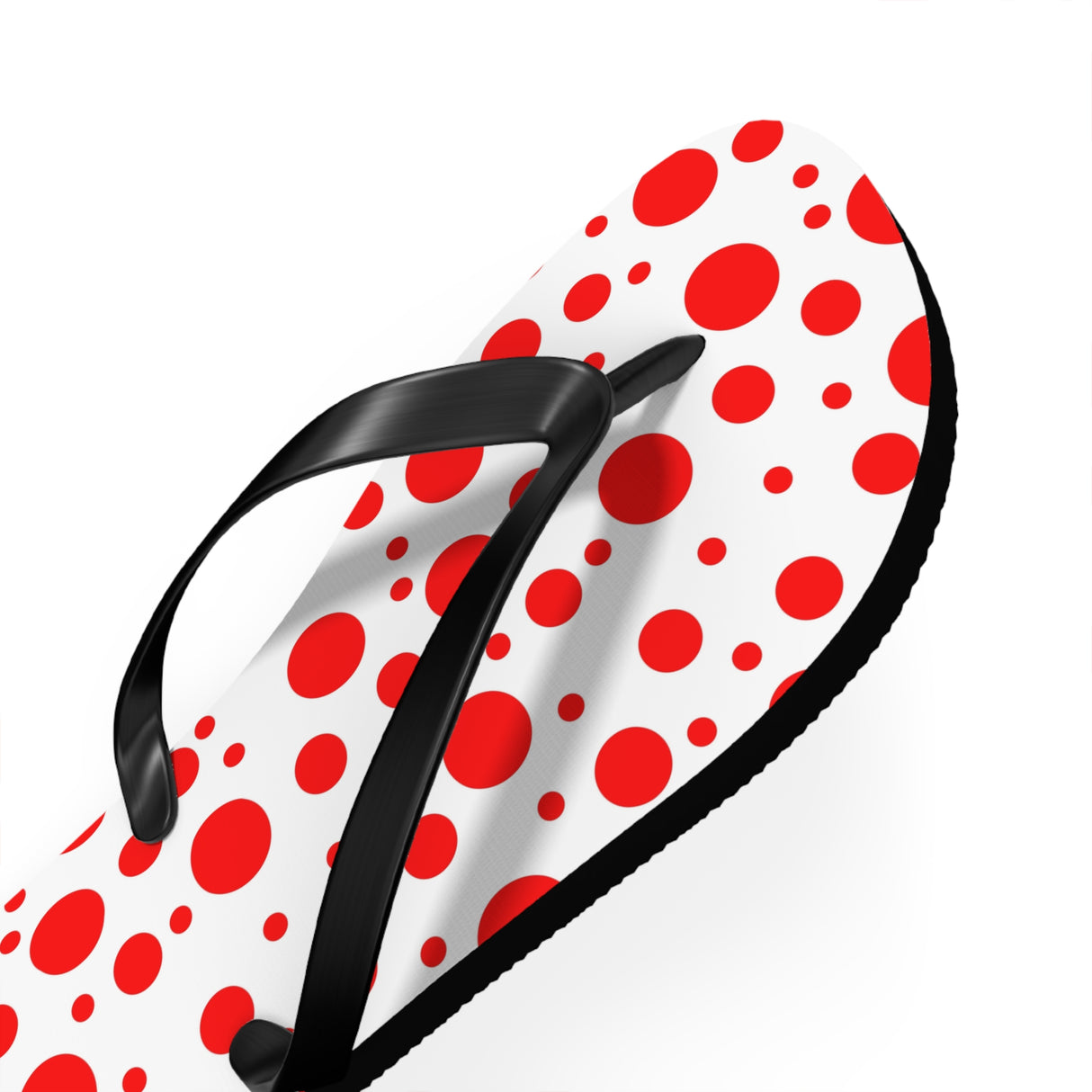 Red Polka Dot Flip Flops