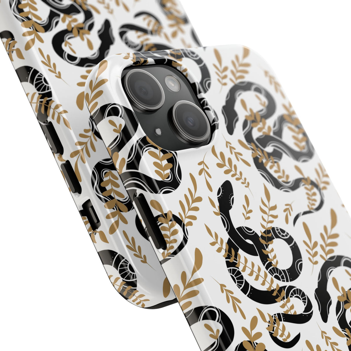 STUBBIE Phone Case for Apple iPhone - Black Snake Phone Case