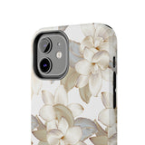 STUBBIE Phone Case for Apple iPhone - White Flowers Phone Case
