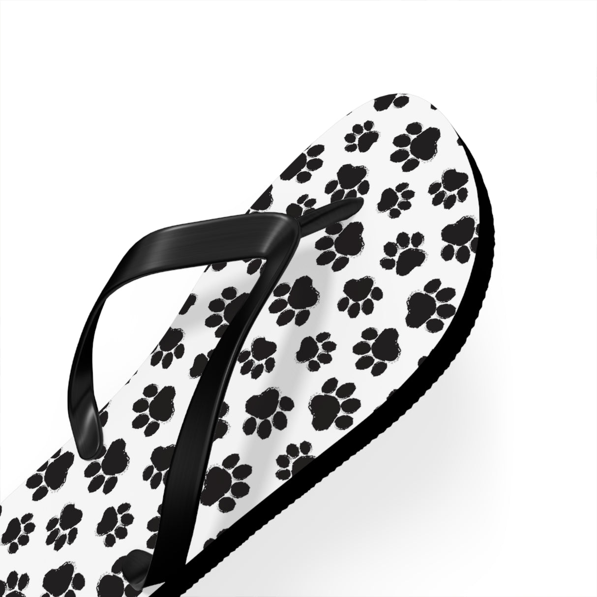 Paw Print Flip Flops