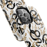 STUBBIE Phone Case for Apple iPhone - Black Snake Phone Case