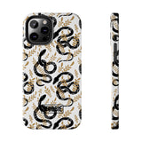 STUBBIE Phone Case for Apple iPhone - Black Snake Phone Case