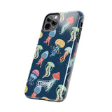 STUBBIE Phone Case for Apple iPhone - Jellyfish Stubbie