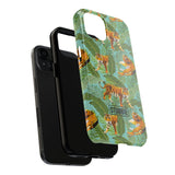 STUBBIE Phone Case for Apple iPhone - Jungle Tiger Stubbie