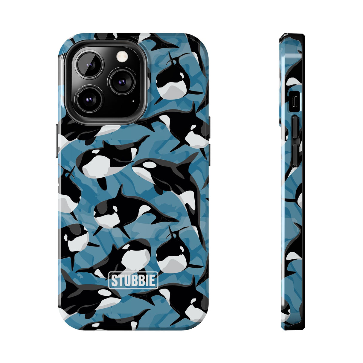 STUBBIE Phone Case for Apple iPhone - Killer Whale Phone Case