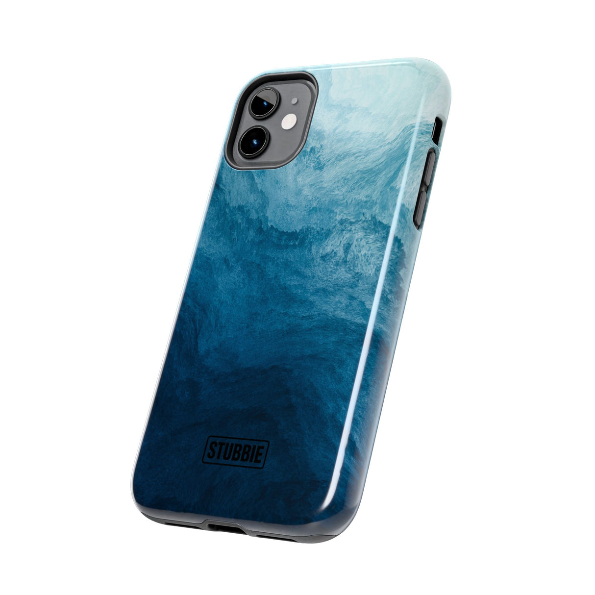 STUBBIE Phone Case for Apple iPhone - Blue Marble Phone Case