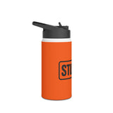 STUBBIE Stainless Steel Water Bottle - Orange Stubbie