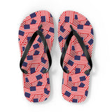 Mini American Flag Flip Flops