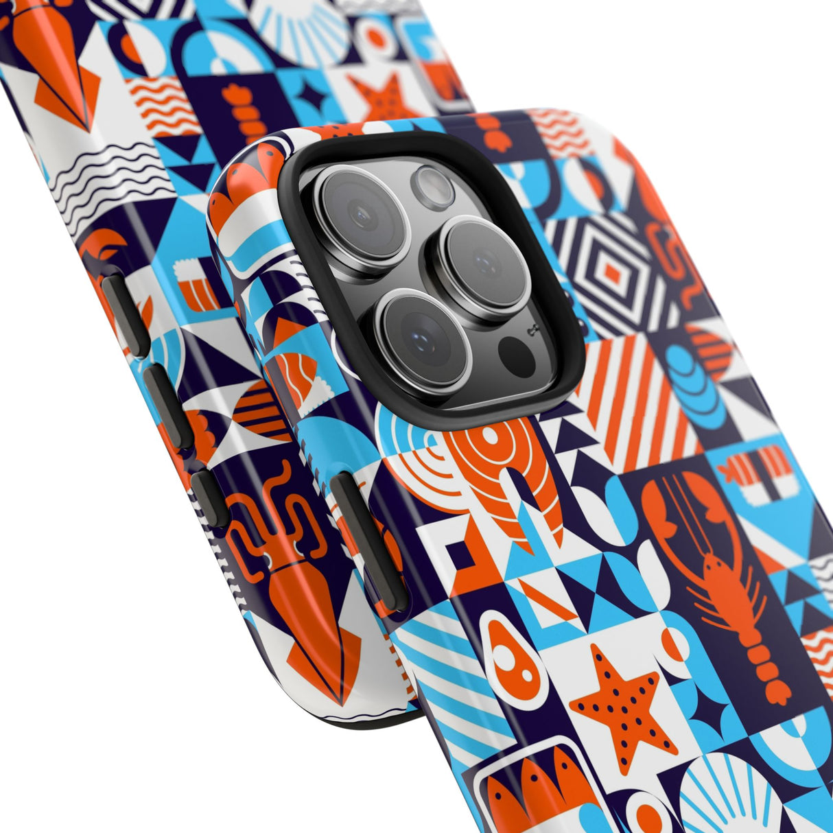 STUBBIE Phone Case for Apple iPhone - Something Fishy Stubbie