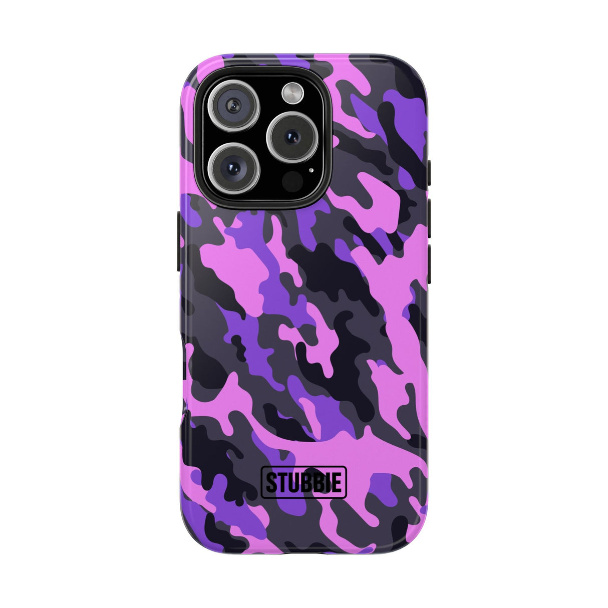 STUBBIE Phone Case for Apple iPhone - Pink Camo Phone Case