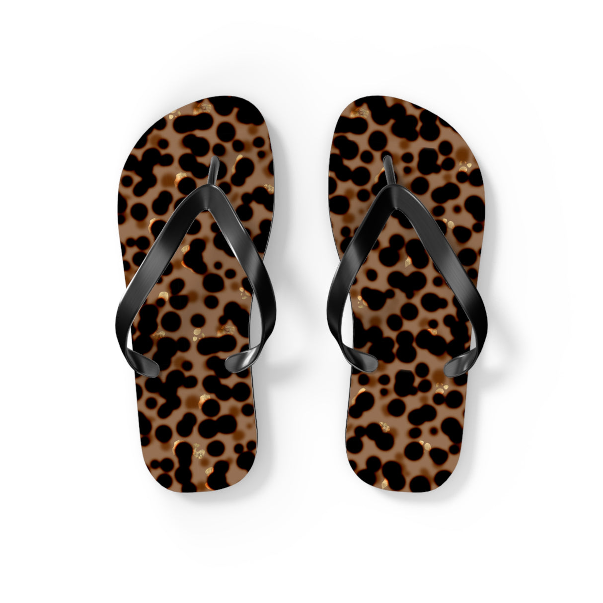 Tortoise Shell Flip Flops