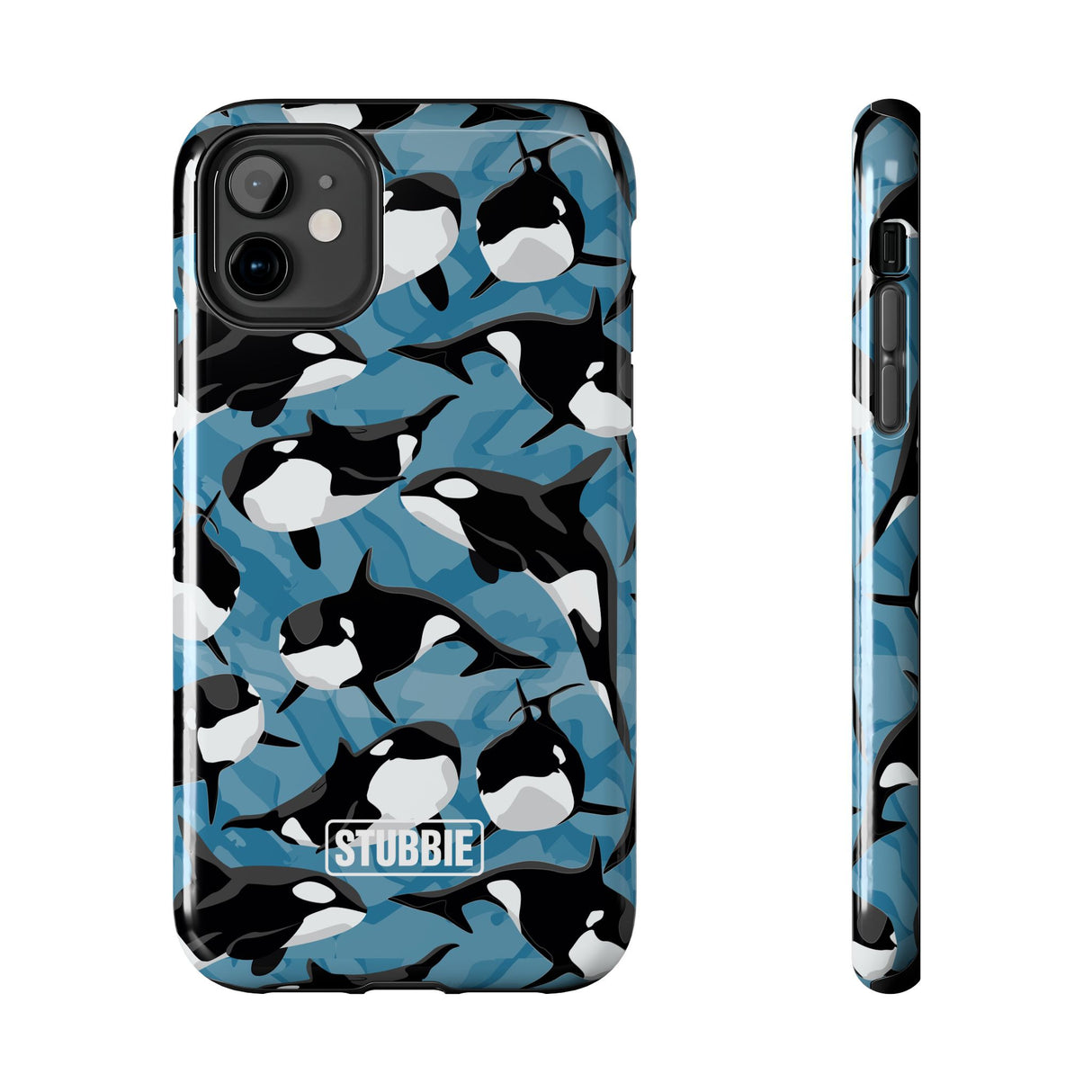 STUBBIE Phone Case for Apple iPhone - Killer Whale Phone Case