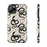 STUBBIE Phone Case for Apple iPhone - Black Snake Phone Case