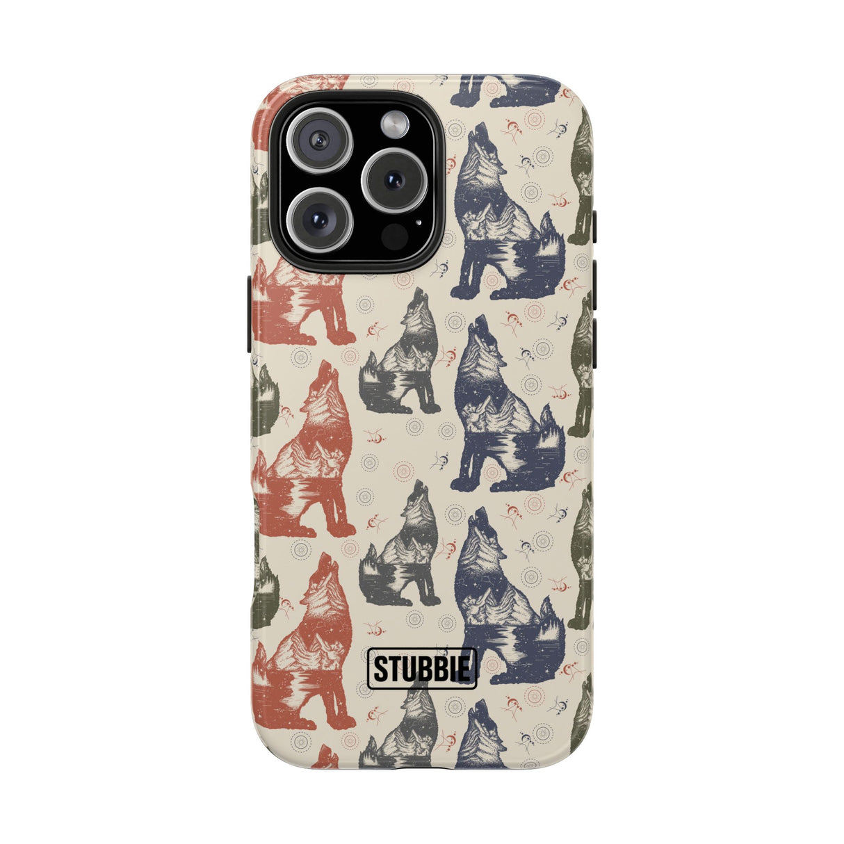 STUBBIE Phone Case for Apple iPhone - Wolf Phone Case