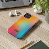 STUBBIE Phone Case for Apple iPhone - Rainbow Blue Stubbie