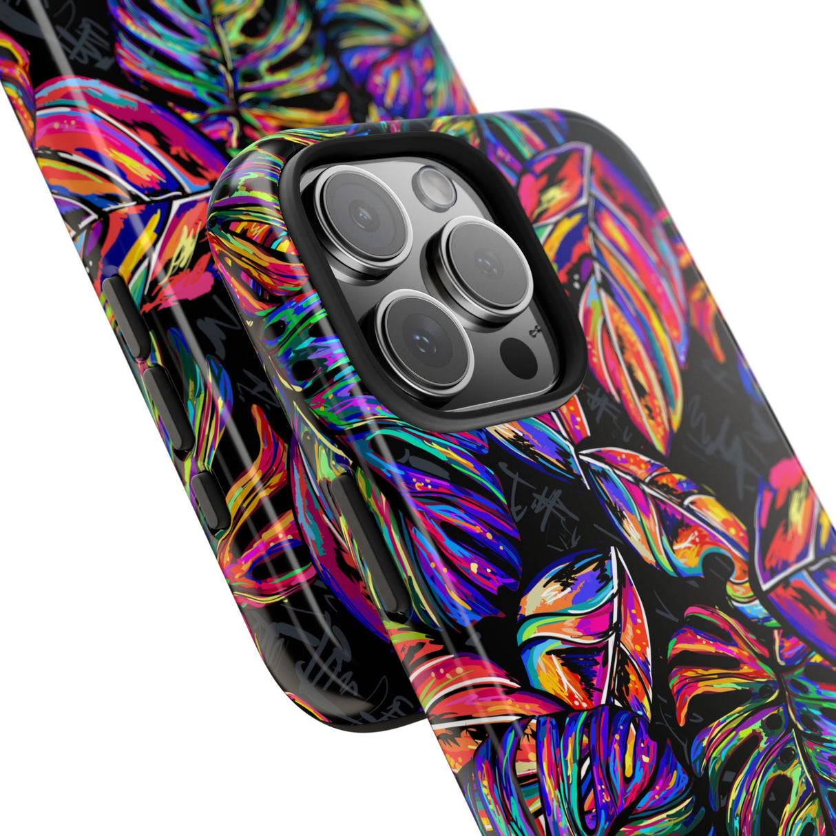 STUBBIE Phone Case for Apple iPhone - Rainbow Jungle Phone Case