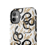 STUBBIE Phone Case for Apple iPhone - Black Snake Phone Case