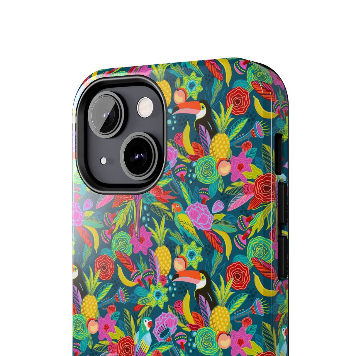 STUBBIE Phone Case for Apple iPhone - Hiding Jungle Birds Stubbie