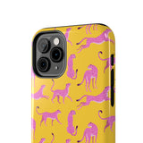 STUBBIE Phone Case for Apple iPhone - Pink Cheetah Phone Case