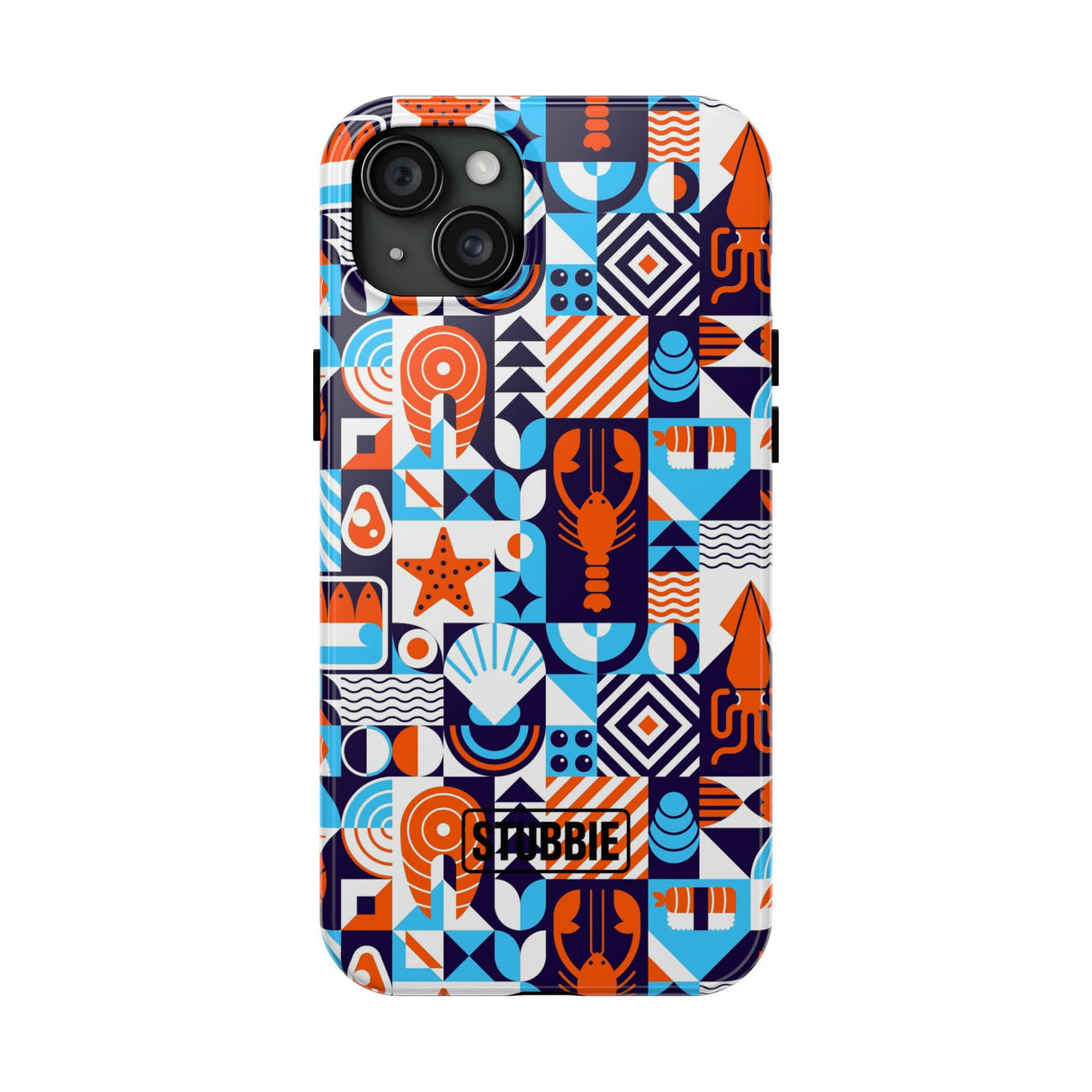 STUBBIE Phone Case for Apple iPhone - Something Fishy Stubbie