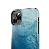 STUBBIE Phone Case for Apple iPhone - Blue Marble Phone Case