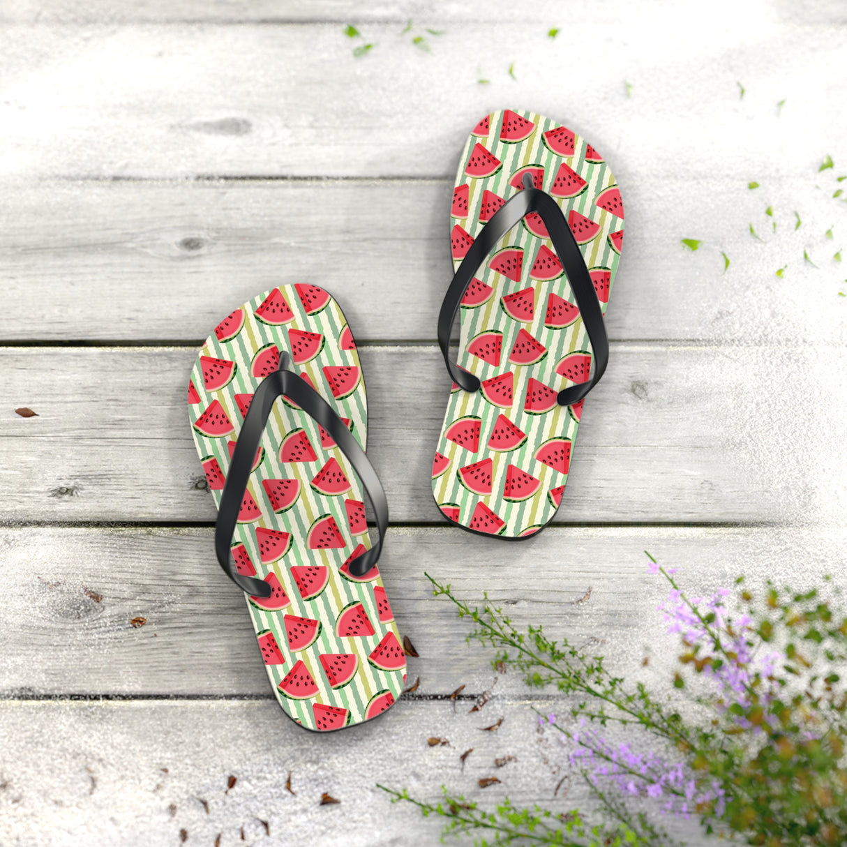 Watermelon Flip Flops