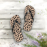 Cheetah Print Flip Flops