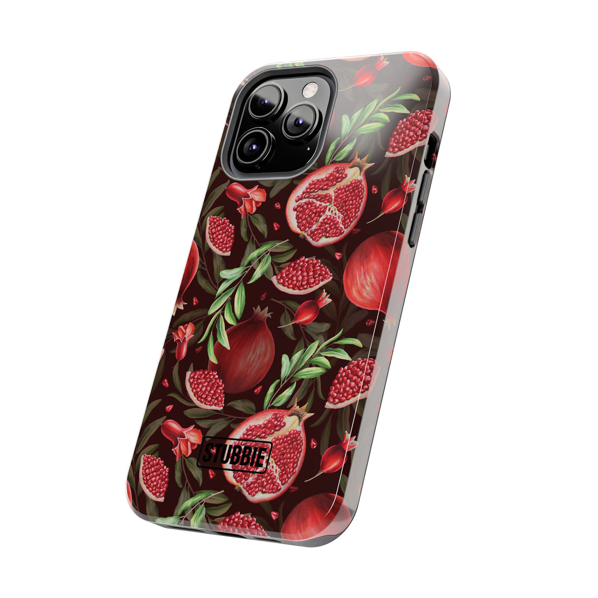 STUBBIE Phone Case for Apple iPhone - Pomegranate Phone Case