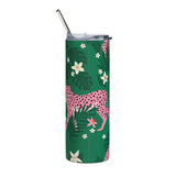 STUBBIE Stainless Steel Tumbler, 20oz - Cheetah  STUBBIE