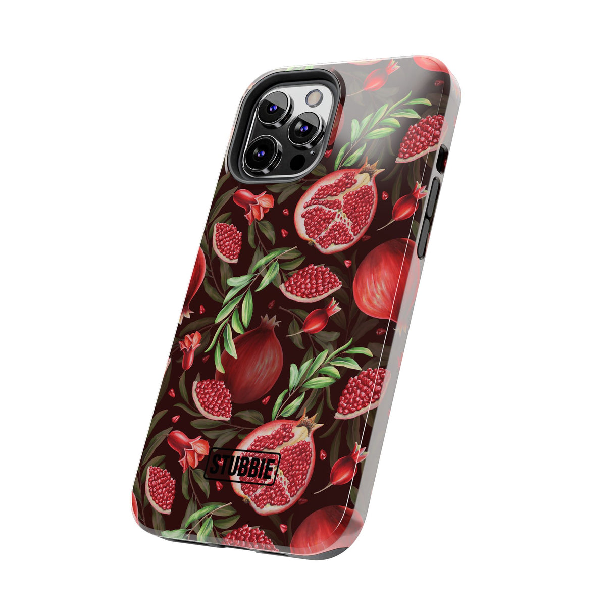 STUBBIE Phone Case for Apple iPhone - Pomegranate Phone Case