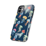 STUBBIE Phone Case for Apple iPhone - Jellyfish Stubbie