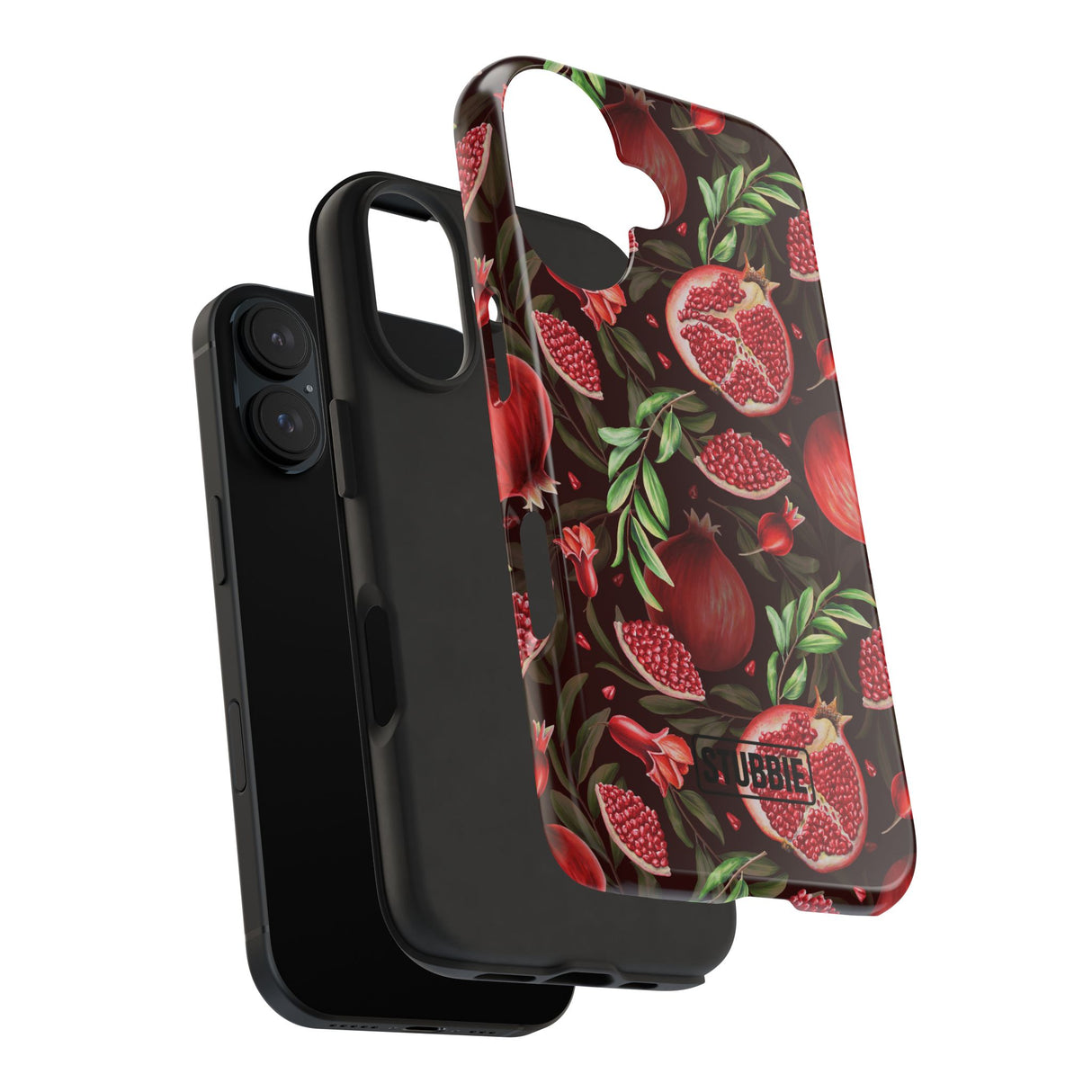 STUBBIE Phone Case for Apple iPhone - Pomegranate Phone Case