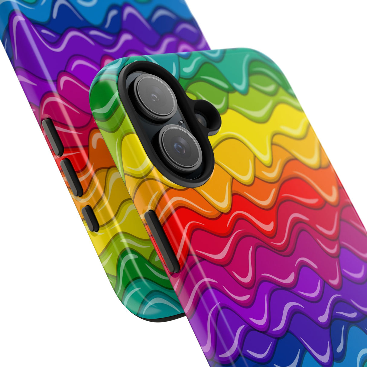 STUBBIE Phone Case for Apple iPhone - Rainbow Cake Phone Case