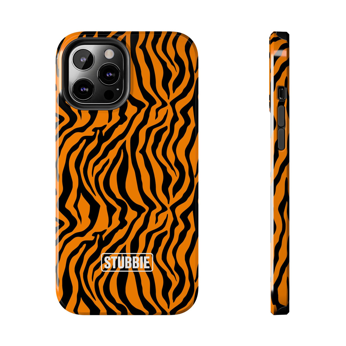 STUBBIE Phone Case for Apple iPhone - Tiger Stripes Stubbie