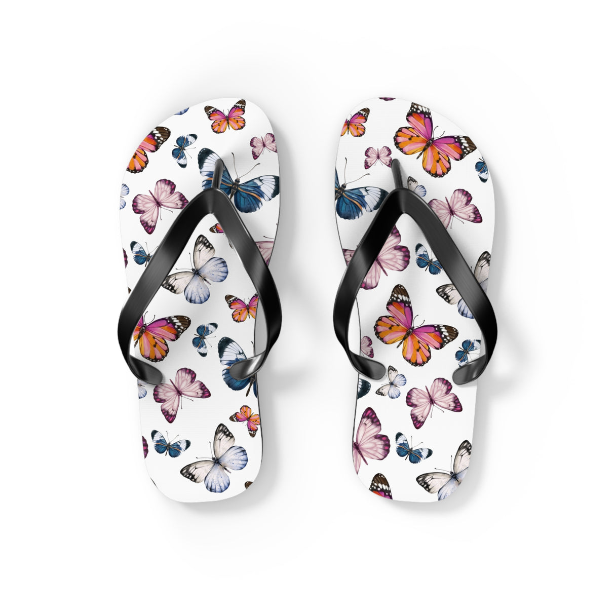 Butterfly Flip Flops