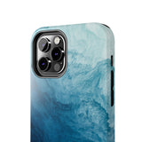 STUBBIE Phone Case for Apple iPhone - Blue Marble Phone Case