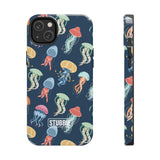 STUBBIE Phone Case for Apple iPhone - Jellyfish Stubbie
