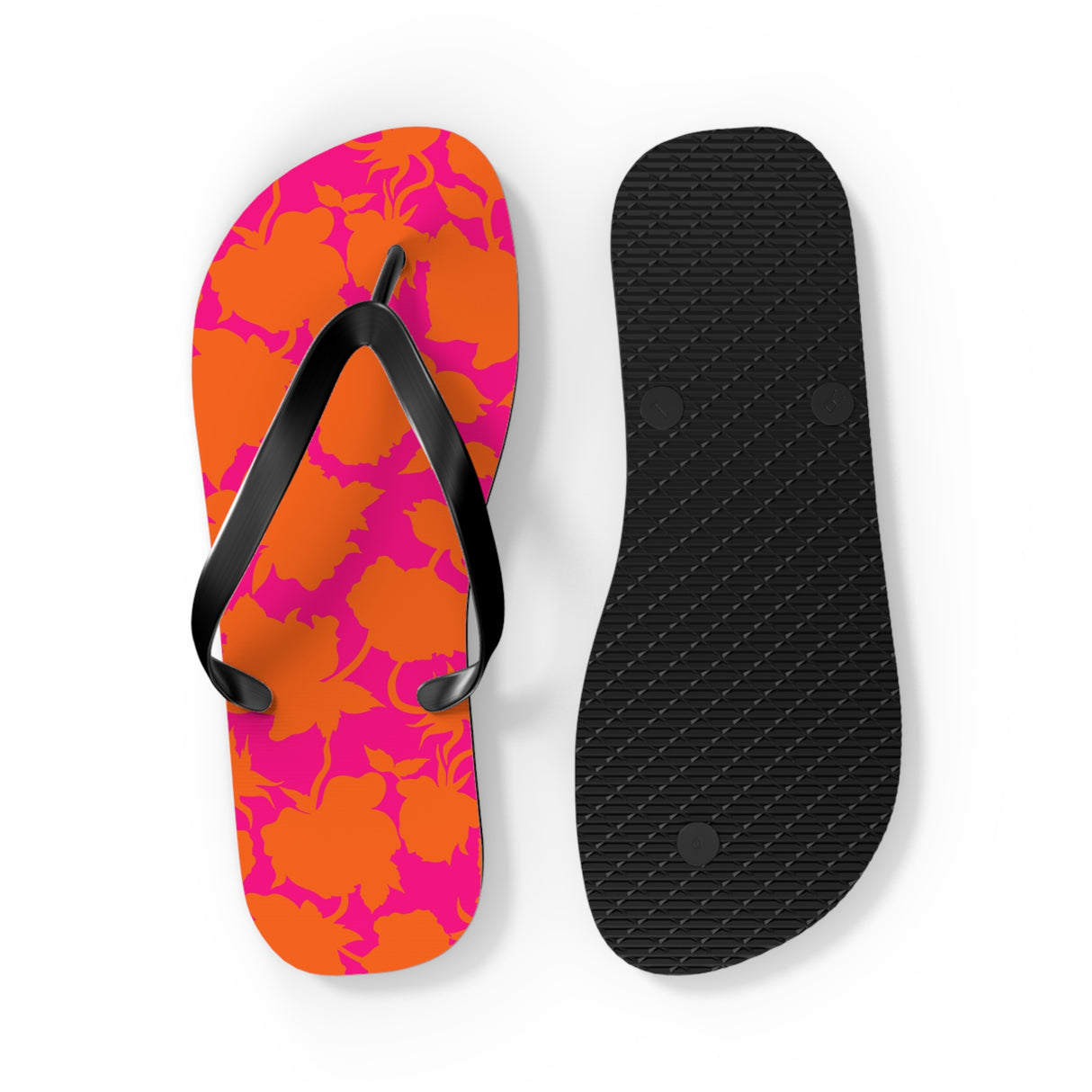Fuchsia Flip Flops