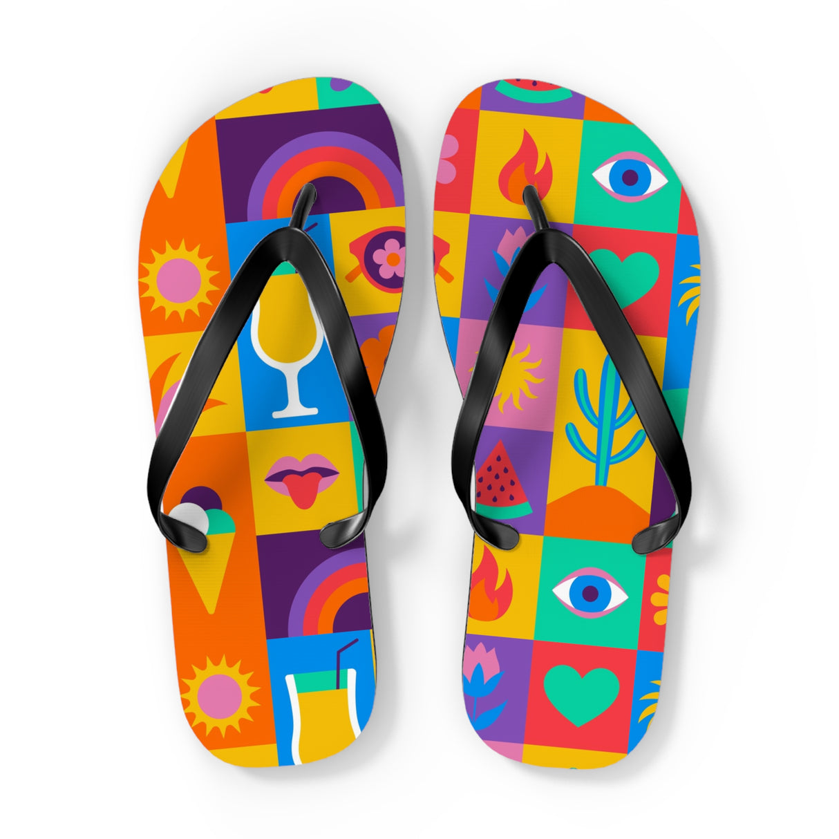 STUBBIE Flip Flops - Travel Blocks STUBBIE