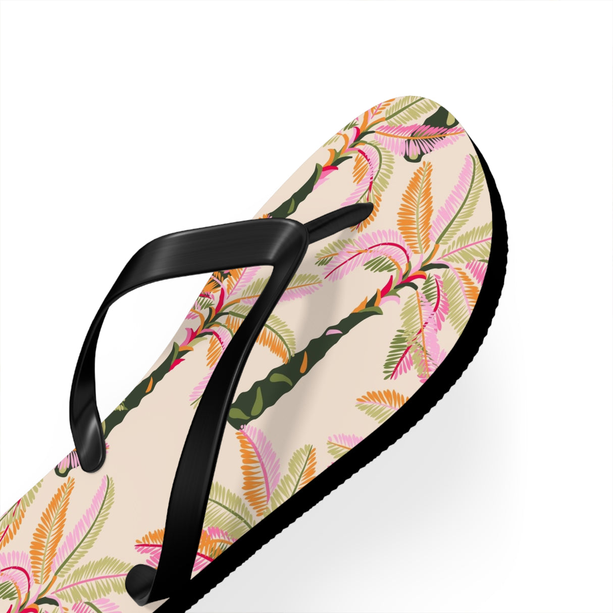 STUBBIE Flip Flops - Pink Palm Tree STUBBIE