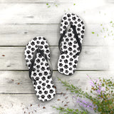 Paw Print Flip Flops