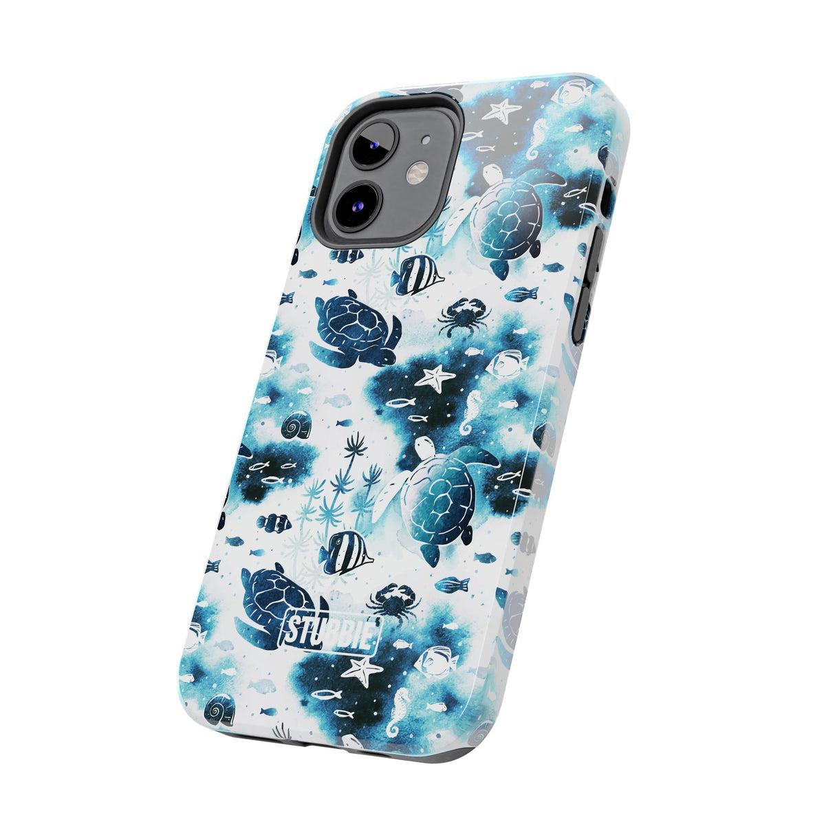 STUBBIE Phone Case for Apple iPhone - Fish And Turtle Phone Case