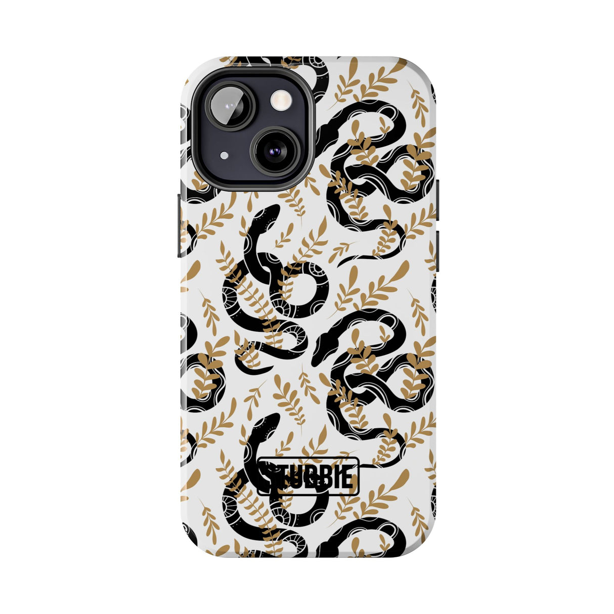 STUBBIE Phone Case for Apple iPhone - Black Snake Phone Case