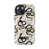 STUBBIE Phone Case for Apple iPhone - Black Snake Phone Case