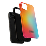 STUBBIE Phone Case for Apple iPhone - Rainbow Blue Stubbie