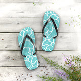 Aqua Flip Flops