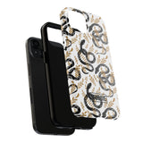 STUBBIE Phone Case for Apple iPhone - Black Snake Phone Case