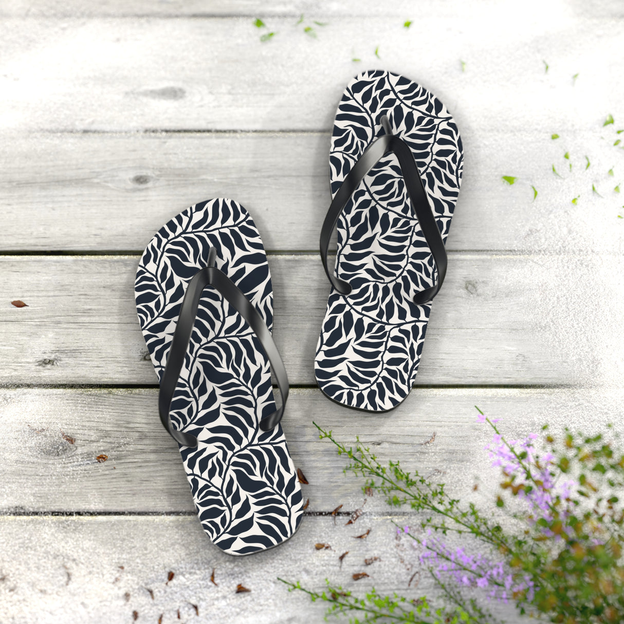 STUBBIE Flip Flops - Black Forest STUBBIE