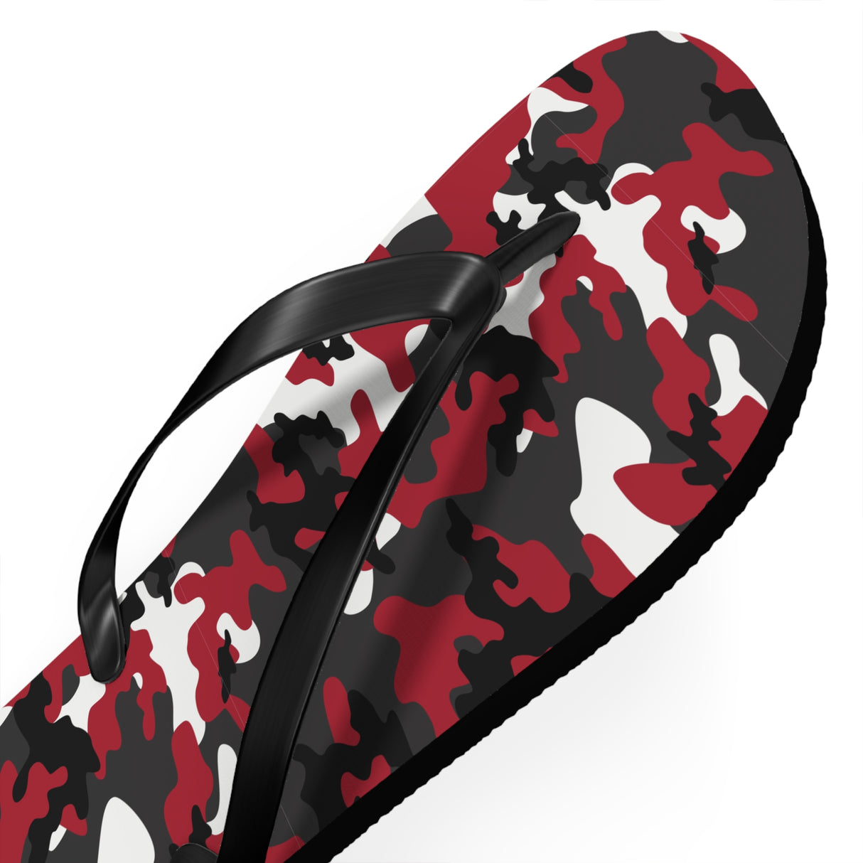 Red Camo Flip Flops