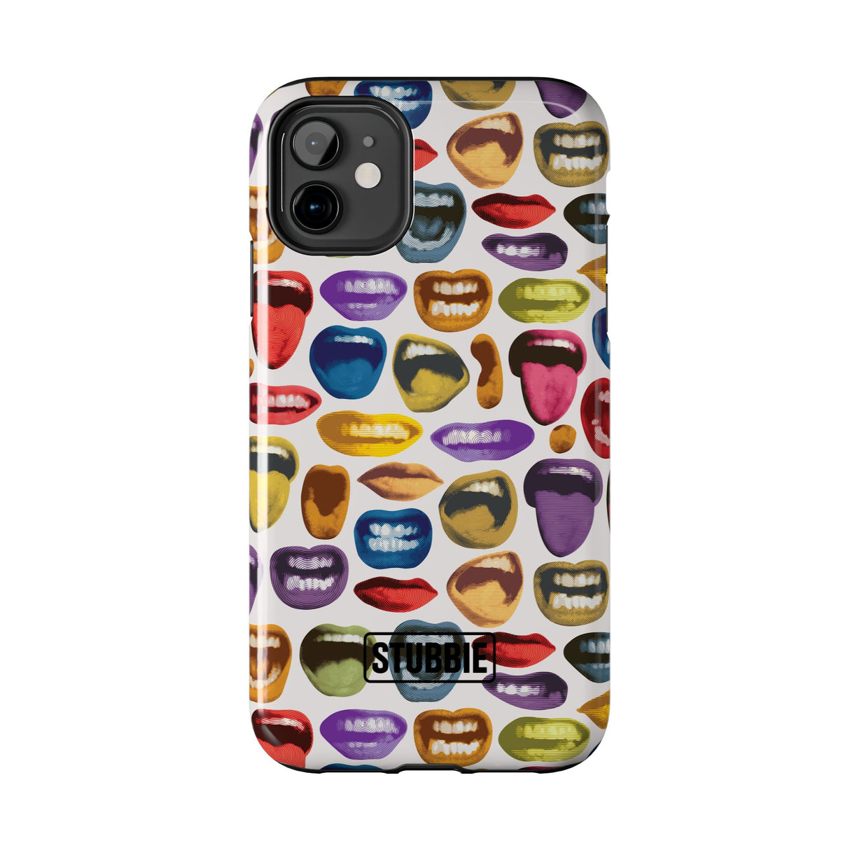 STUBBIE Phone Case for Apple iPhone - Lips Phone Case